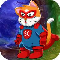 Best Escape Game 497 Superhero Cat Escape Game