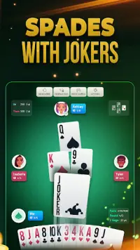 Spades Offline - Card Game Screen Shot 10