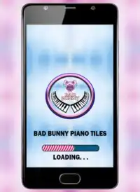 Badbunny Piano Canción tiles 🎹 Screen Shot 0