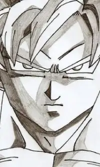 Rompecabezas de anime Juegos DBS Saiyan Goku Screen Shot 1