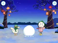 Sarah & Duck: Build a Snowman Screen Shot 7