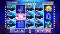 Casino Free Slot Game - GREAT BLUE JACKPOT Screen Shot 0