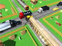 kereta api kereta api lintas nyata - permainan Screen Shot 9