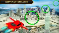 Flug Simulator fliegend Auto Treiber Screen Shot 0