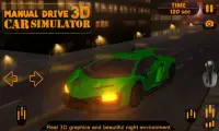 Mannual Drive Car Simulator 3D Screen Shot 0