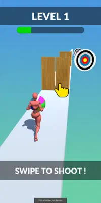 Tricky Track - Throw Ball 3D Screen Shot 0