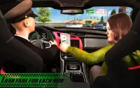 Spor araba taksi şoförü gerçek taksi oyunları 2019 Screen Shot 16