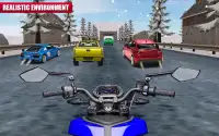 Moto Bike Race Highway Traffic Screen Shot 2