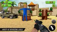 Арбуз стрельба - Свободно Фрукты стрельба Игры 3D Screen Shot 5