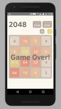 2048 Free Puzzle Game, Brain Booster, Brain Teaser Screen Shot 1