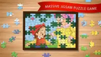 Kids and the Bears Jigsaw Puzzle Screen Shot 4
