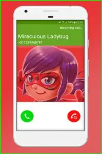 Call Prank Miraculous Ladybug Screen Shot 1