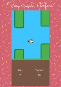 Tappy Bird - Tap to fly! Screen Shot 1