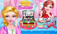 化粧キット-2020年の女の子のための自家製化粧ゲーム Screen Shot 0