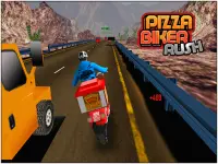 Pizza Delivery Bike Rider - 3D Racing Screen Shot 12