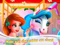 Unicorn Baby Care: Makeup and Magic Horse Salon Screen Shot 4