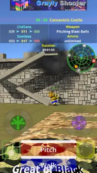 Grayly Shooter – Castle Rescue Screen Shot 3