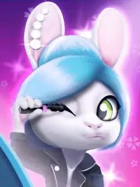 Bu Bunny - Cute pet care game Screen Shot 13