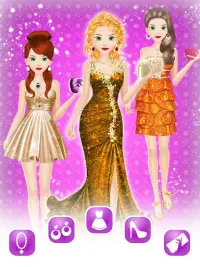 Prom Makeover Salon: GirlGames Screen Shot 2