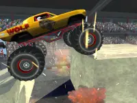 Monster Truck Stunts, Race and Crush Cars Screen Shot 13