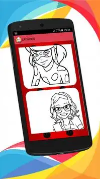 Coloring Book for Ladybug Screen Shot 2