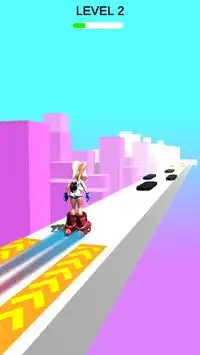 Skate Roller Run 3D Screen Shot 5