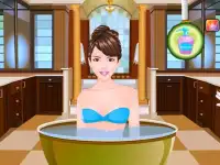bathing salon girls games Screen Shot 0