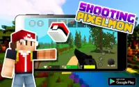 शूटिंग Pixelmon जीवन रक्षा Screen Shot 0