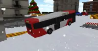 Otobüs kış otopark - 3D oyun Screen Shot 9