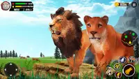 शेर सिम्युलेटर पशु खेलों, 3 डी Screen Shot 3