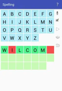 Spelling test Screen Shot 2