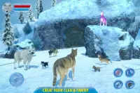 Ártico lobo sim 3d Screen Shot 5