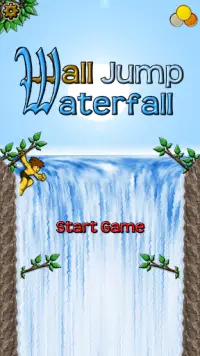 Wall Jump Waterfall Free Screen Shot 0
