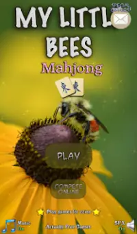 Hidden Mahjong: My Little Bees Screen Shot 0