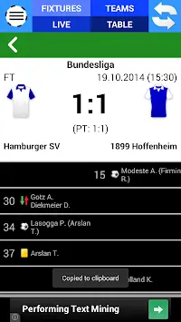 German Soccer League Screen Shot 1