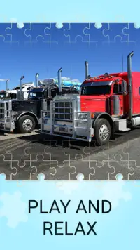 Trucks jigsaw puzzles games Screen Shot 7