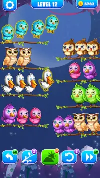 Sortir Burung Warna - Game Screen Shot 2