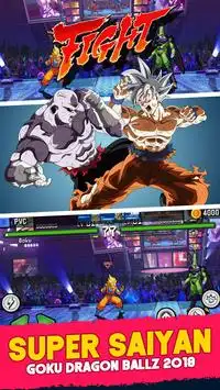 Super Saiyan Fighter :  Goku God Of Battle Dbz Screen Shot 3