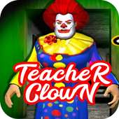 Scary clown Teacher Horror Neighbor