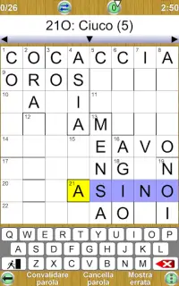 Cruciverba Compatto Screen Shot 21