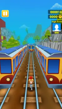 Endless Train Surfers Screen Shot 0