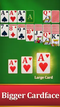 Solitaire: Big Card Games Screen Shot 1