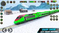City Train Driving Train Games Screen Shot 2