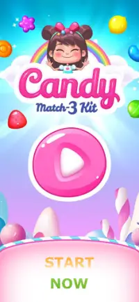 Candy jewel witch match 3 saga Screen Shot 5