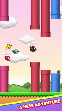 Birds Flying Game Run Offline Screen Shot 0
