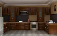 3D Trò chơi thoát Câu đố Phòng bếp Screen Shot 19