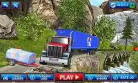 Caminhão de transporte de carga em subida 2019 Screen Shot 0