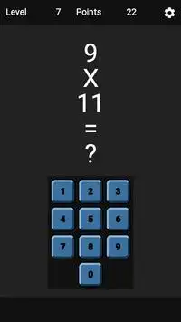 Multiplication Game Screen Shot 2