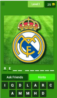 Football Team Logo Quiz - Guess Soccer Clubs Screen Shot 0