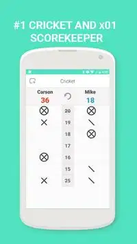 Cork - Cricket Dart Scoreboard Screen Shot 0